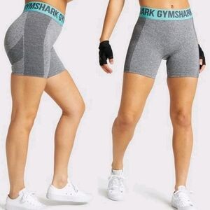 Gymshark High Rise Flex Shorts In Grey Marl
